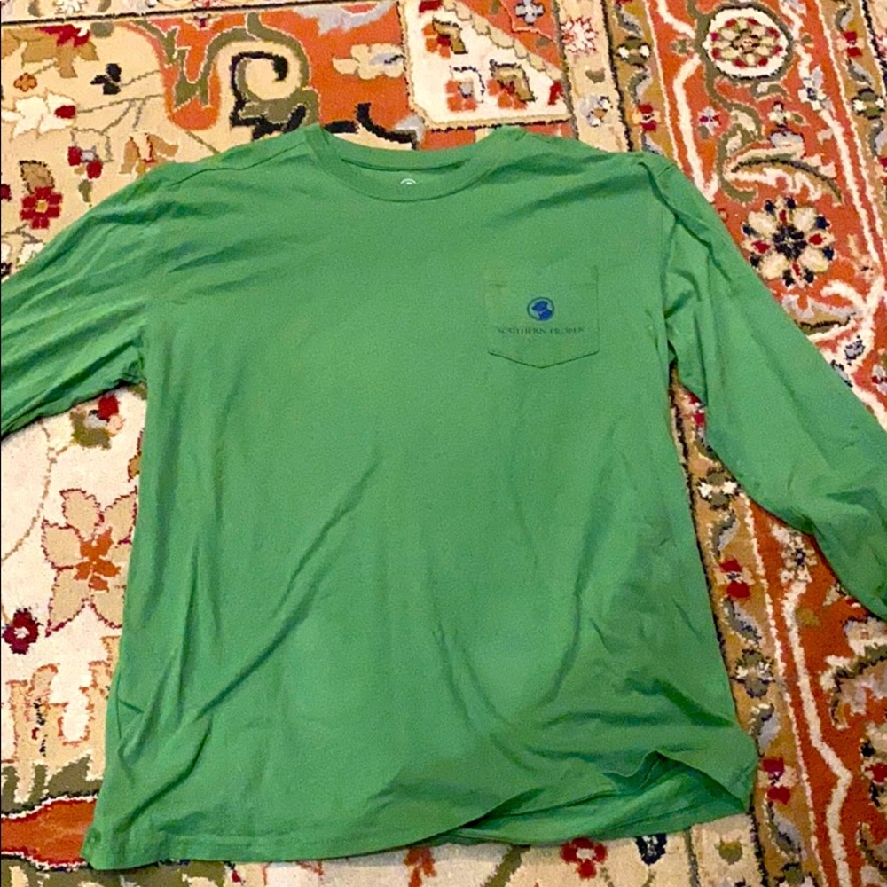 Green southern proper shirt